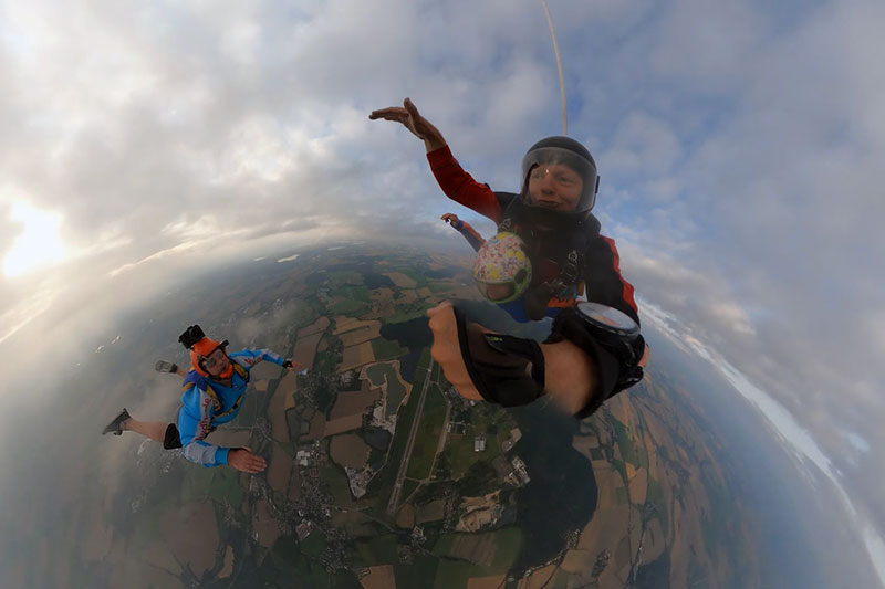 Tandemspringen | 2.500 Meter+Video+Foto